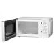 მიკროტალღური ღუმელი ARDESTO Microwave oven, 20L, mechanical control, 700W, button opening, white , 2 image - Primestore.ge