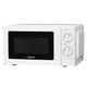 მიკროტალღური ღუმელი ARDESTO Microwave oven, 20L, mechanical control, 700W, button opening, white , 3 image - Primestore.ge
