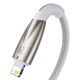 Cable Baseus Glimmer Series Fast Charging USB Data Cable Lightning 2.4A 1M CADH000202, 3 image