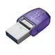 USB flash memory Kingston 64GB USB 3.2 Gen1 + Type-C DT microDuo 3C R200MB/s