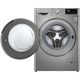 Washing machine LG F4V5VG2S - 9/6 KG, 1400 RPM, Silver, 4 image