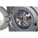 Washing machine LG F4V5VG2S - 9/6 KG, 1400 RPM, Silver, 6 image