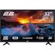 TV 2E 2E-32D3, 32", HD, USB, HDMI, Black