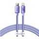 Cable Baseus Crystal Shine Series Fast Charging Data Cable Type-C to IP 20W 1.2m CAJY000205