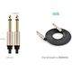 Audio cable UGREEN AV127 (10629) 3.5mm to 6.35mm TRS Stereo Audio Cable 3m, Gray, 4 image