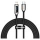 კაბელი Baseus Display Fast Charging Data Cable Type-C to Lightning 20W 2m CATLSK-A01  - Primestore.ge