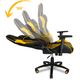 სათამაშო სავარძელი Yenkee YGC 100YW Hornet Gaming Chair - Yellow , 10 image - Primestore.ge