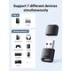 Bluetooth adapter UGREEN CM591 (90225), USB Bluetooth Adapter, Black, 4 image