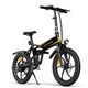 Electric bicycle ADO A20+, 250W, Folding Electric Bike, 25KM/H, Black, 3 image