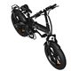Electric bicycle ADO A20F XE, 500W, Smart APP, Folding Electric Bike, 25KM/H, Black, 4 image