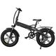 Electric bicycle ADO A20F XE, 500W, Smart APP, Folding Electric Bike, 25KM/H, Black, 3 image