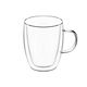 ჭიქა ARDESTO Double wall borosilicate glass cup set 270 ml 2 pcs with handles  - Primestore.ge