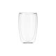 Latte glasses set ARDESTO Double wall borosilicate glass mug set Ardesto, 400 ml, 2 pcs