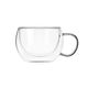 Latte glasses set ARDESTO Double wall borosilicate glass mug set Ardesto, 300 ml, 2 pcs