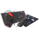 კლავიატურა Genesis Gaming Combo Set 4 In 1 Genesis cobalt 330 Keyboard + Mouse+ Headphone+ Mouse Pad US layout  - Primestore.ge