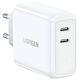 Charger UGREEN CD199 (70264), 36W, USB-C, White