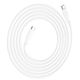 Cable Hoco X93 Force 60W charging data cable Type-C to Type-C(L=2M) White, 4 image