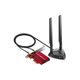 Wi-Fi ადაპტერი TP-link Archer TXE75E ,AXE5400 Wi-Fi 6E Bluetooth 5.2 PCIe Adapter , 2 image - Primestore.ge