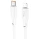 USB cable Hoco X93 Force PD20W charging data cable Type-C to Lightning cable (1m) White