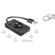 აუდიო ადაპტერი Logilink UA0397 USB 2.0 Audio Adapter With Volume Control 3x 3.5 mm/F Black , 5 image - Primestore.ge