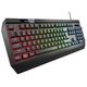 კლავიატურა NOXO Origin Gaming keyboard Ergonomic rainbow backlit , 2 image - Primestore.ge