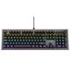 Keyboard NOXO CONQUEROR Mechanical Rainbow Backlit Gaming Keyboard BLUE Switch EN/RU Black, 3 image
