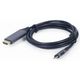 კაბელი Gembird CC-USB3C-HDMI-01-6 USB Type-C to HDMI display Adapter cable 1.8 m , 2 image - Primestore.ge