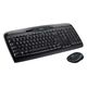 კლავიატურა-მაუსი Logitech MK330 Wireless Keyboard and Mouse Combo EN/RU Black - 920-003995 , 2 image - Primestore.ge