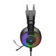 ყურსასმენი NOXO CYCLONE Rainbow illuminated Gaming Headset Black , 2 image - Primestore.ge