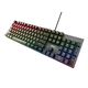 კლავიატურა NOXO RETALIATION Mechanical Rainbow Backlit Gaming Keyboard BLUE Switch EN/RU Black , 2 image - Primestore.ge