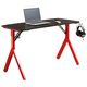 სათამაშო მაგიდა Furnee TE-Y18, Gaming Desk, Red/Black  - Primestore.ge