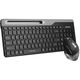 Keyboard with mouse A4tech Fstyler FB2535C Wireless Combo Set EN/RU Smoky Grey, 2 image