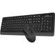 Keyboard with mouse A4tech Fstyler FG1010 Wireless Combo Set EN/RU Gray, 4 image