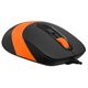 მაუსი A4tech Fstyler FM10S Wired Mouse Orange , 2 image - Primestore.ge