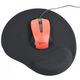 მაუსპადი Gembird MP-GEL-BK Gel mouse pad with wrist support black , 2 image - Primestore.ge