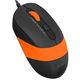 Mouse A4tech Fstyler FM10S Wired Mouse Orange, 4 image