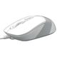 Mouse A4tech Fstyler FM10S Wired Mouse White, 3 image