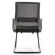 ვიზიტორის სავარძელი Furnee MS899C, Visitor Chair, Black , 3 image - Primestore.ge