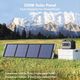 Portable solar charger UGREEN SC200 (15114), 200W, Solar Power Bank, Black, 3 image