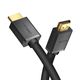 HDMI Cable UGREEN HD104 (10114) HDMI Cable 2.0 Computer TV Engineering Decoration Line Hd 3D Visual Effect 30m (Black), 2 image