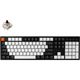 Keyboard Keychron C1 104 Key Gateron G pro Brown Hot-swap USB White Led Black, 2 image