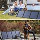 Portable solar charger UGREEN SC100 (15113), 100W, Solar Power Bank, Black, 4 image