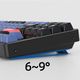 Keyboard Keychron K8 87 Key Gateron G pro Red RGB Hot-swap Aluminum Frame Black, 3 image