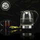 Electric kettle Scarlett SC-EK27G48, 2200W, 1.7L, Electric Kettle, Black, 3 image