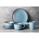 კერამიკის თეფში Ardesto Soup bowl Bagheria, 20 сm, Misty blue, ceramics , 2 image - Primestore.ge