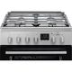 Gas cooker Electrolux LKK660200X, 4 Gas, Oven, Silver, 3 image
