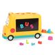 განსავითარებელი სათამაშო ავტობუსი Btoys EDUCATIONAL SCHOOL BUS , 2 image - Primestore.ge