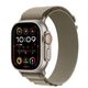 სმარტ საათი Apple Watch Ultra 2 49mm Titanium Olive Alpine Loop MREY3 M  - Primestore.ge