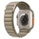 Smart watch Apple Watch Ultra 2 49mm Titanium Olive Alpine Loop MREY3 M, 3 image