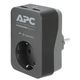 გადამყვანი APC Essential SurgeArrest 1 Outlet 2 USB Ports Black 230V Ge , 2 image - Primestore.ge